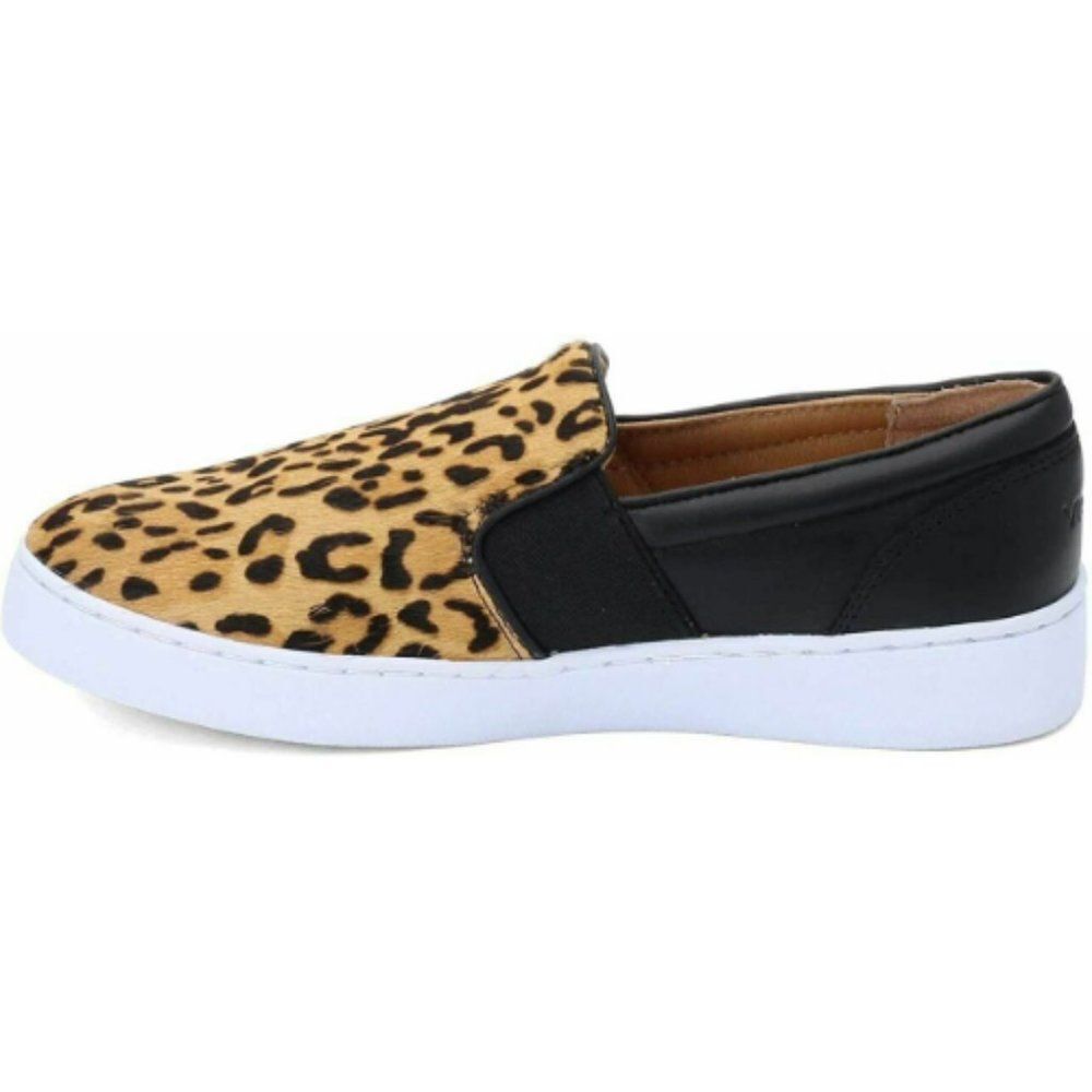 Vionic Women's Tan Leather Slip-On Shoes Size US 5